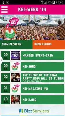 Play KEI-week App 2014