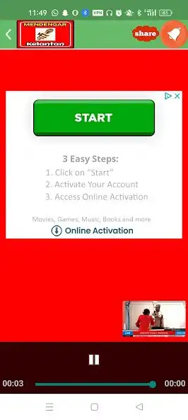 Play Kelantan FM(Dengar Sekarang) as an online game Kelantan FM(Dengar Sekarang) with UptoPlay