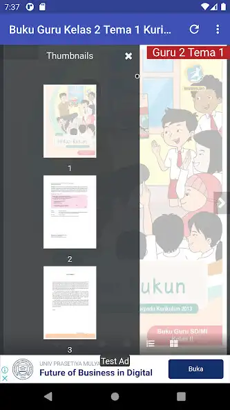 Play Kelas 2 Tema 1 Buku Guru Kurik as an online game Kelas 2 Tema 1 Buku Guru Kurik with UptoPlay