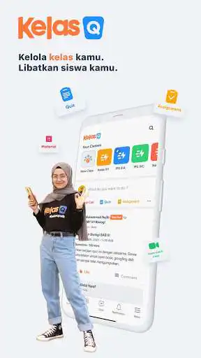 Play KelasQ - Buat Kelas Onlinemu  and enjoy KelasQ - Buat Kelas Onlinemu with UptoPlay