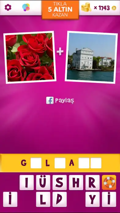 Play Kelime Birleştir as an online game Kelime Birleştir with UptoPlay