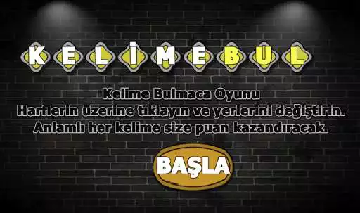 Play Kelime bulmaca oyunu  and enjoy Kelime bulmaca oyunu with UptoPlay