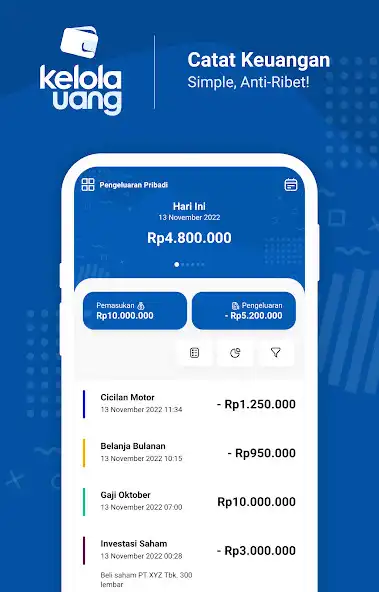 Play KelolaUang - Catatan Keuangan  and enjoy KelolaUang - Catatan Keuangan with UptoPlay