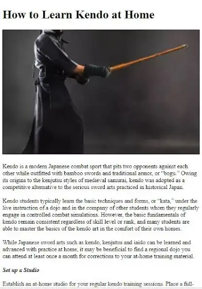 Play Kendo Training Guide  and enjoy Kendo Training Guide with UptoPlay Play Kendo Training Guide  and enjoy Kendo Training Guide with UptoPlay