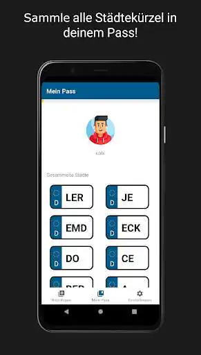 Play Kennzeichen Sammelpass as an online game Kennzeichen Sammelpass with UptoPlay