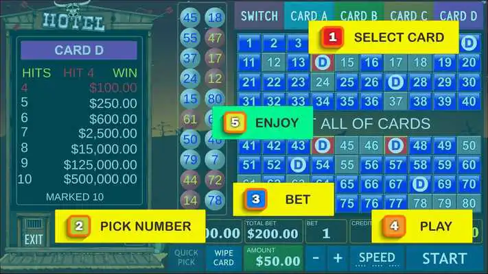 Play Keno 4 MultiCard- Western Play Keno 4 MultiCard- Western