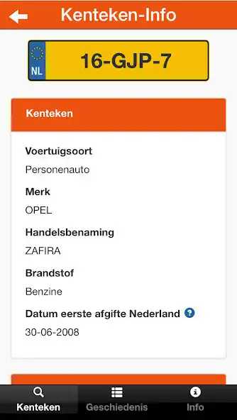 Play Kenteken-Info as an online game Kenteken-Info with UptoPlay