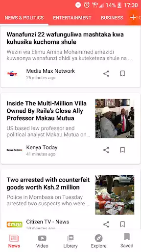 Play Kenya News  and enjoy Kenya News with UptoPlay