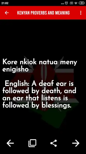 Play Kenyan Proverbs and Meaning as an online game Kenyan Proverbs and Meaning with UptoPlay