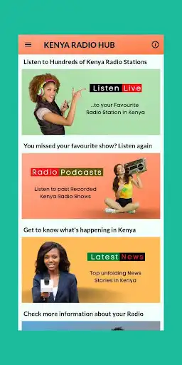 Play Kenya Radio Hub  and enjoy Kenya Radio Hub with UptoPlay