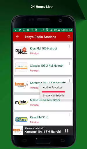 Play Kenya Radio Stations  and enjoy Kenya Radio Stations with UptoPlay