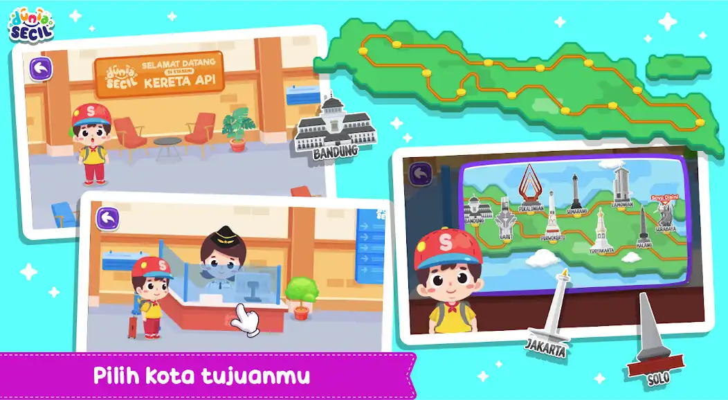 Play Kereta Api Dunia Secil  and enjoy Kereta Api Dunia Secil with UptoPlay