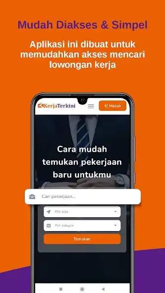 Play KerjaTerkini: Cari Info Loker as an online game KerjaTerkini: Cari Info Loker with UptoPlay