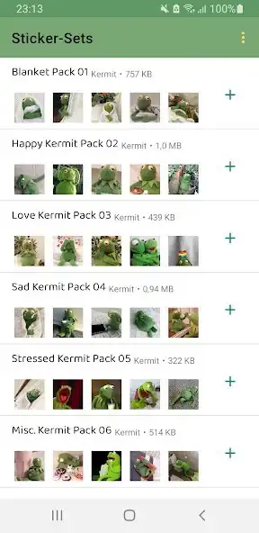 Play Kermit Meme Chat WASticker  and enjoy Kermit Meme Chat WASticker with UptoPlay