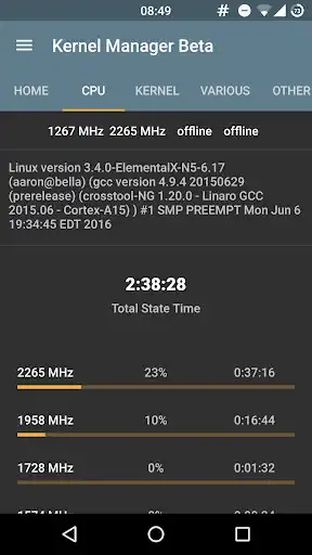 Play Kernel Manager Diamond (BETA) as an online game Kernel Manager Diamond (BETA) with UptoPlay