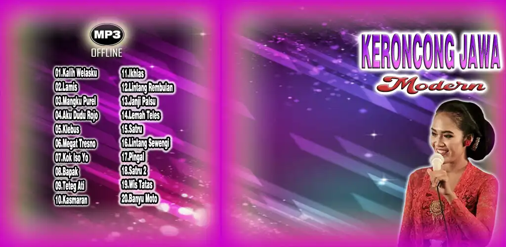 Play Keroncong Jawa Modern Mp3 and enjoy Keroncong Jawa Modern Mp3 with UptoPlay Play Keroncong Jawa Modern Mp3 and enjoy Keroncong Jawa Modern Mp3 with UptoPlay