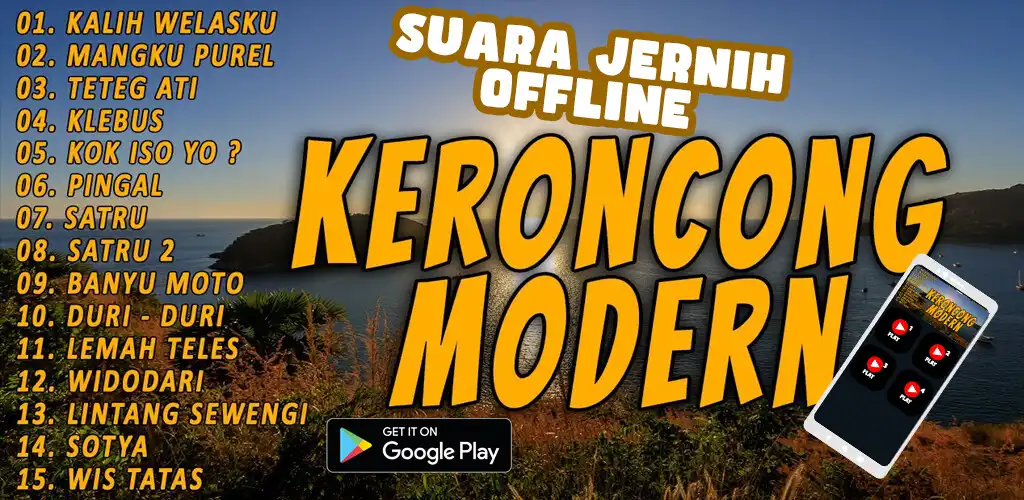 Play Keroncong Modern Offline 2023 as an online game Keroncong Modern Offline 2023 with UptoPlay