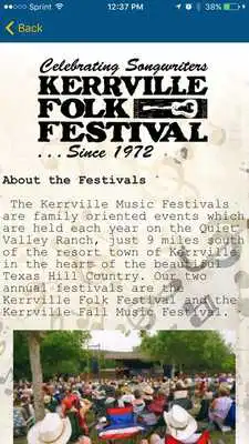 Play Kerrville Folk Festival Play Kerrville Folk Festival