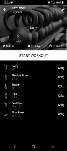 Play Kettlebell Home Workout  and enjoy Kettlebell Home Workout with UptoPlay