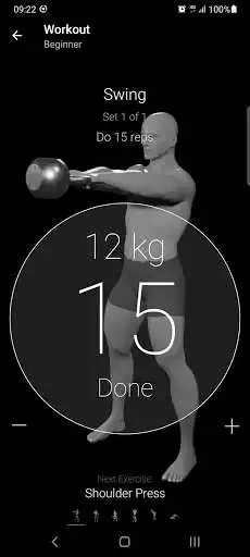 Play Kettlebell Home Workout as an online game Kettlebell Home Workout with UptoPlay
