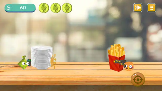 Play Ketupat vs Burger as an online game Ketupat vs Burger with UptoPlay