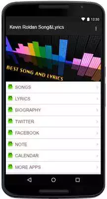 Play Kevin Roldan SongLyrics