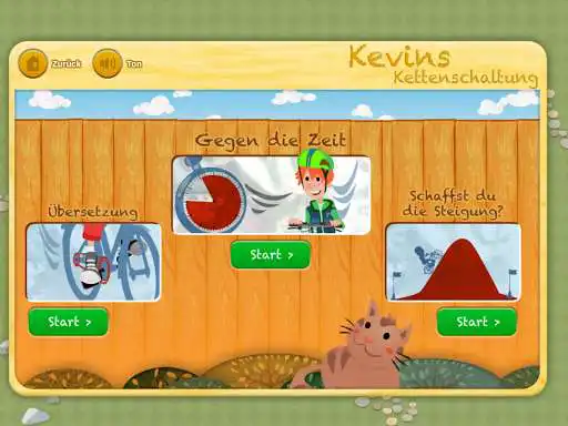 Play Kevins Kettenschaltung as an online game Kevins Kettenschaltung with UptoPlay