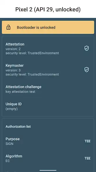 Play Key Attestation Demo as an online game Key Attestation Demo with UptoPlay