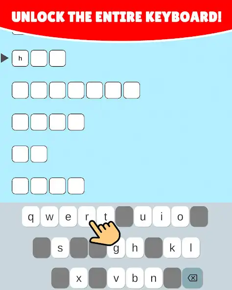 Play Keyboard Fill as an online game Keyboard Fill with UptoPlay