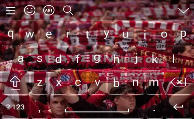 Play Keyboard For Bayern Munchen emoji