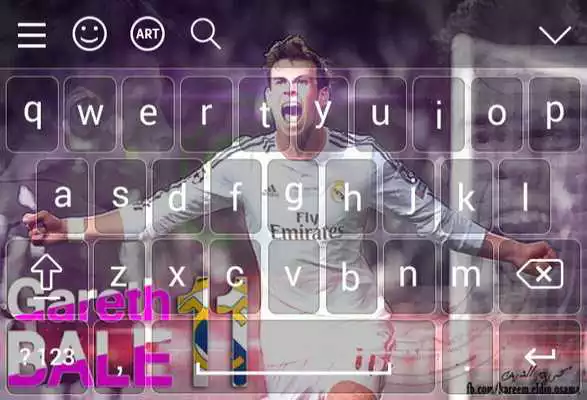 Play Keyboard For Gareth Bale