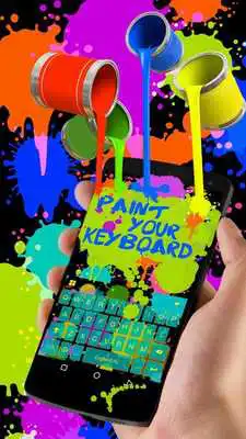 Play Keyboard - Paint Your Keyboard New Theme