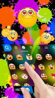 Play Keyboard - Paint Your Keyboard New Theme