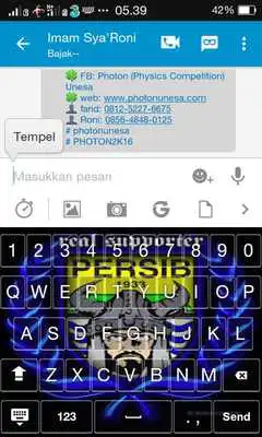 Play Keyboard Persib Bandung Viking