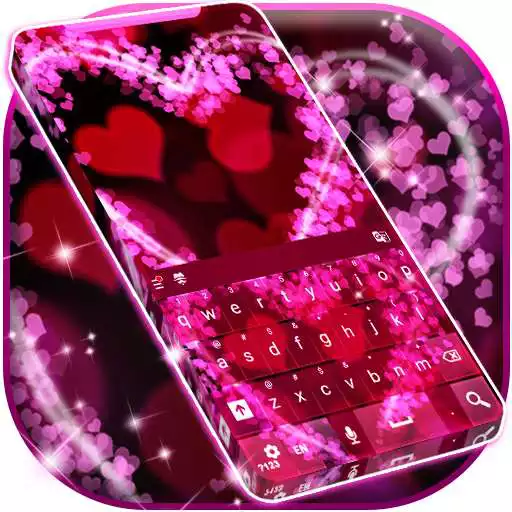 Free play online Keyboard Pink Love App  APK