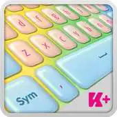 Free play online Keyboard Plus Color Rainbow APK
