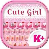 Free play online Keyboard Plus Cute Girl APK