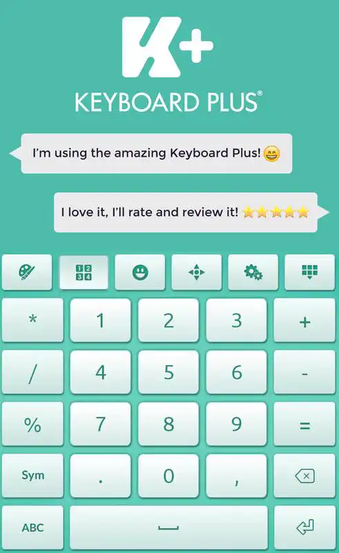 Play Keyboard Plus Teal