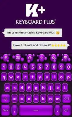 Play Keyboard Purple HD