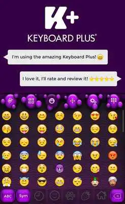 Play Keyboard Purple HD