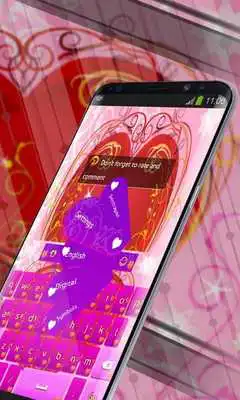 Play Keyboard Purple Heart