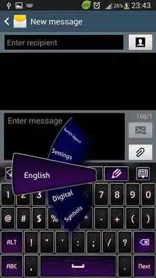Play Keyboard Purple Sleek