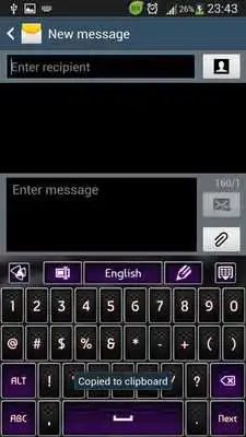 Play Keyboard Purple Sleek
