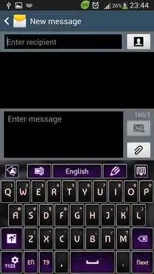 Play Keyboard Purple Sleek