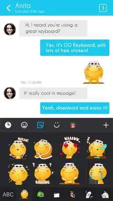 Play Keyboard Sticker Anak Chubby