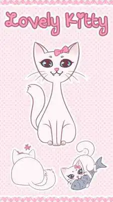 Play Keyboard Sticker Lovely Kitty Play Keyboard Sticker Lovely Kitty