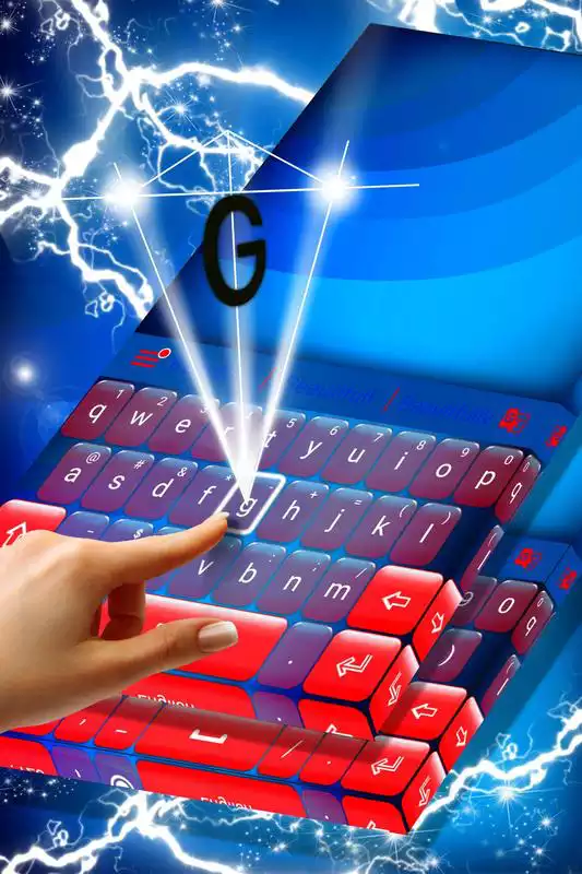 Play Keyboard Style Letters Theme