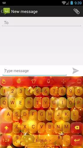 Play APK Keyboard Theme Christmas Balls  and enjoy Keyboard Theme Christmas Balls with UptoPlay com.luklek.smartinputv5.skin.christmasballs