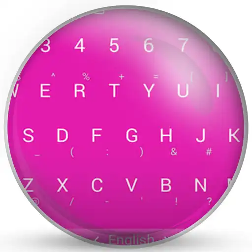 Free play online Keyboard Theme Flat Pink APK