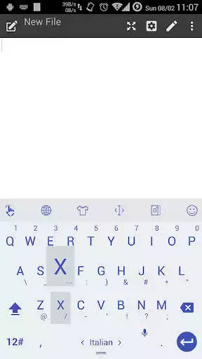 Play Keyboard Theme Flat White Navy as an online game Keyboard Theme Flat White Navy with UptoPlay